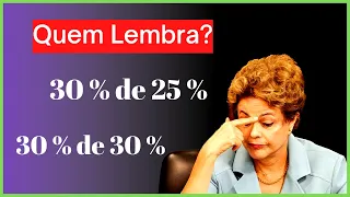 Dilma errou ou não a conta? Comenta o que você acha!