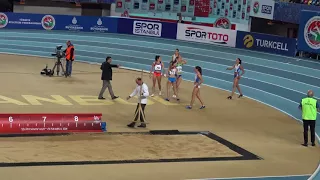 60H Women, Balkan Indoor Championship, Istanbul 2018