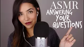 ASMR 1h Whispering: Answering your questions!