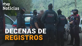 'CASUALS': DETIENEN a 25 MIEMBROS relacionados con el GRUPO RADICAL vinculado al FC BARCELONA | RTVE
