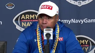 Navy Football vs. Army Postgame Press Conference