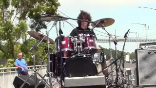 Jon Covering "Only The Good Die Young" with drum-less tracks at SI Beach Fest 2015