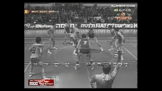 1977 CSKA (Moscow) - Maccabi (Tel-Aviv) 79-91 Men Basketball European Champions Cup, full match