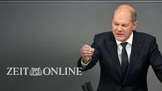 Olaf Scholz: Regierungserklärung zur Ukraine und Aussprache im Bundestag