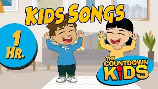 1 Hour of Nursery Rhymes & Sing-Along Songs  - The Countdown Kids | Kids Songs | Lyrics Video