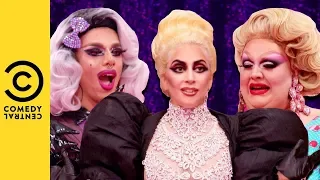 Lady Gaga's Emotional Entrance | RuPaul's Drag Race