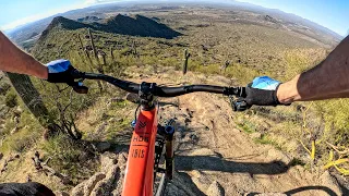 BUILT HAWES TOUGH | Mountain Biking Sunset at Hawes