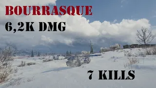 World of Tanks Bat.-Châtillon Bourrasque - 7 Kills, 6,2K Damage