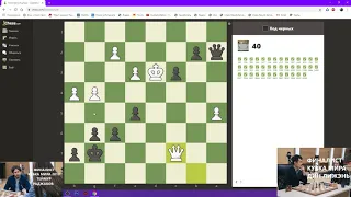 Шахматы. Тактический штурм выживание 49! Chess.com