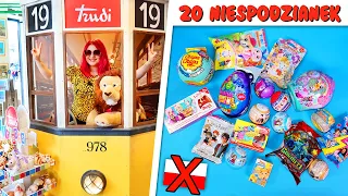 KUPUJE i OTWIERAM 20 RÓŻNYCH DZIWNYCH NIESPODZIANEK 🛒🤣