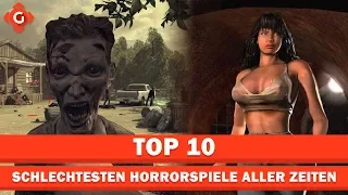 Die schlechtesten Horrorspiele aller Zeiten! | Top 10