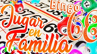 BINGO ONLINE 75 BOLAS GRATIS PARA JUGAR EN CASITA | PARTIDAS ALEATORIAS DE BINGO ONLINE | VIDEO 68