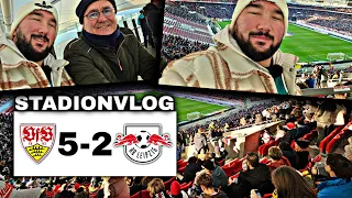 UNDAV GLÄNZT MIT HATTRICK 🔥💪 HISTORISCHER ERSTER SIEG 🙏 VfB Stuttgart vs RB Leipzig | Stadionvlog