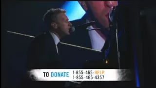 Chris Martin/Coldplay Us Against The World 121212concert Hurricane Sandy