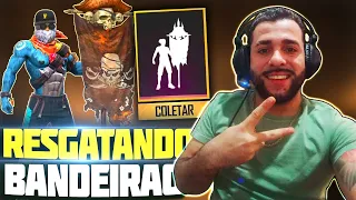 🔴 FREE FIRE - AO VIVO 🔴BANDEIRAO GRATIS + NOVAS SKINS 🔴JOGANDO COM INSCRITOS🔴 LIVE ON🔴