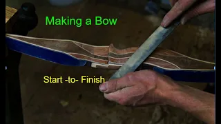 Making a bow: Reflex/ Deflex Longbow