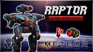 [WR] 🔥 ULTRA Jumping RAPTOR As Fast As METEOR – Mk3 Gameplay | War Robots
