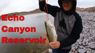 Echo Canyon Reservoir  Fishing (rainbow trout recipe)