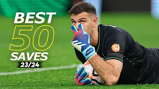 Best 50 Goalkeeper Saves 2023/24 | HD #9