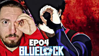 THE "ONE" IN CONTROL!! Blue Lock Episode 4 Reaction + Review