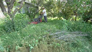 INJURED Military Veterans family was forced to NEGLECT their lawn because of NO MONEY