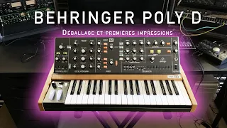 Déballage et impression - BEHRINGER Poly D