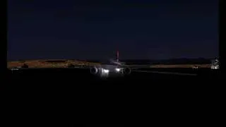 FS2004 Meridiana A319-112 pousando em Torino