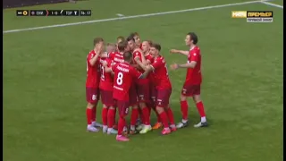 Денис ТИХОНОВ забивает победный гол в первом матче за "Енисей"