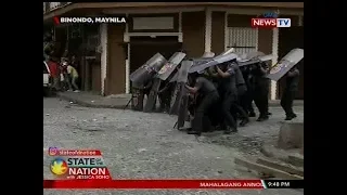 SONA: Pagde-demolish sa isang pribadong compound, hindi natuloy dahil pumalag ang mga nakatira roon