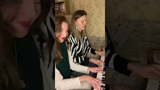 Кто из нас налажал? 🤣 #музыка #пианино #импровизация #пианистка #music #piano #cover #пианист #юмор