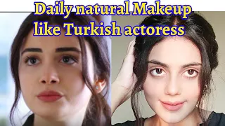 Daily makeup for university and office | Natural makeup looks | Turkish inspired makeup | Becute