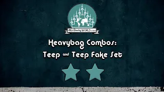 Heavybag Combos: Teep Combo & Teep Fake Combo ** | Muay Thai Tutorial | Thai Boxing World