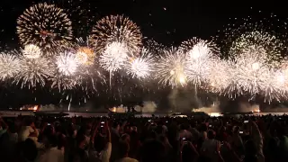 Réveillon 2015 na praia de Copacabana