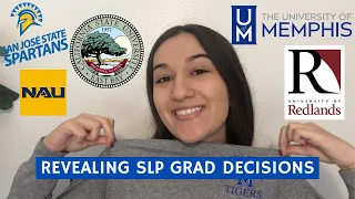 SLP Grad School Admissions Decisions + Where I'm Going!!! | Out of field applicant