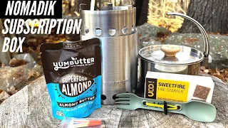 Nomadik Monthly Subscription Box: Camping Solo Stove, Cooking Gear, UCO Sporks, & More