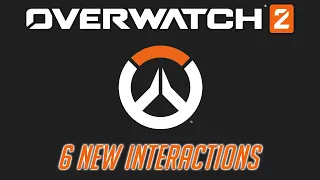 Overwatch 2 - 6 New Interactions + Valentine Voice Lines