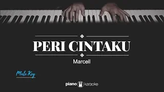 Peri Cintaku (MALE KEY) Marcell (KARAOKE PIANO)