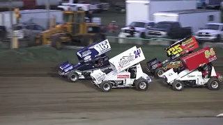 Great Lakes Super Sprints (GLSS) Heat Race #2 at Crystal Motor Speedway, Michigan on 04-23-2022!