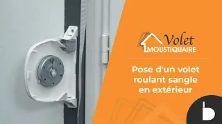 [GUIDE COMPLET] Pose extérieure d'un volet roulant sangle