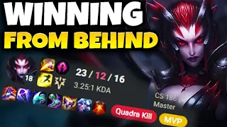 How The Rank 1 Elise Jungle CARRIES FROM BEHIND!  (How To Elise Jungle)