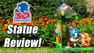 Sonic The Hedgehog 30th Anniversary Statue Unboxing & Review