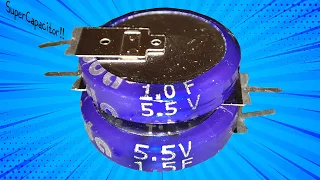 Supercapacitor Charging and Discharging Time!