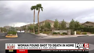 Teen returns home to find mom shot and killed in southwest Las Vegas Valley
