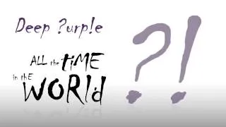 Deep Purple - All The Time in The World - Official Lyric Video (HD)
