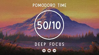 50 Minute Timer 📚 Focus Study 3 Hours 📚 Lofi Pomodoro Timer 50/10 📚 3 x 50 min