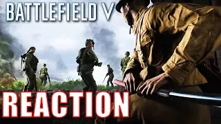 Battlefield V - War in the Pacific Official Trailer Reaction