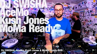 DJ SWISHA, AceMo, Kush Jones and MoMa Ready B2B @TheLotRadio  11-30-2022