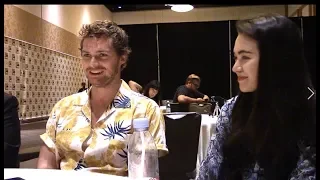 Marvel's Iron Fist - Finn Jones, Jessica Henwick, and Raven Metzner Interview (Comic Con)