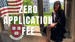 How to get College Application Fee Waivers for International Students | Free Universities 🇺🇸