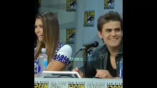 She likes the Salvatoreeehhhh | Funny Paul Wesley